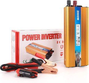 Преобразователь Инвертор 12V 2000W-3000w AC-220V