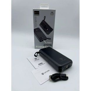 Портативный аккумулятор Power bank&nbsp;20000 mAh Lenyes PX268 (USB+Type-C+Micro)