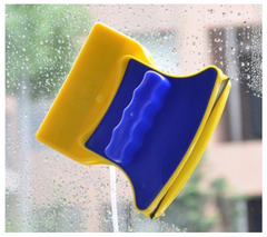 Щетка магнитная для мытья окон двойная Jian Jun Glass Cleaner