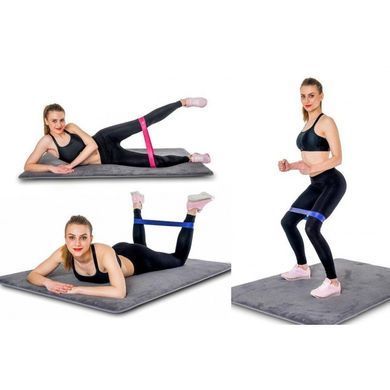 Резинка для фитнеса и спорта Esonstyle (эластичная лента эспандер) набор 5 шт в комплекте
