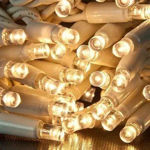 Гирлянда RD-7056 300LED УЛИЦА 7м Провод-Белый, Цвет ламп-Тёплый