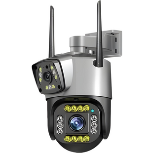Камера видеонаблюдения уличная 2L-V12 4G ptz camera 1080p app：v380 4MP (RD-006)