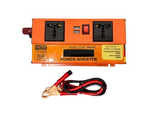 Инвертор 2000W-4000W ORANGE PRO NEW чистый синус 12/24v