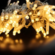 Гирлянда RD-7050 100LED УЛИЦА Провод-Белый, Цвет ламп-Тёплая
