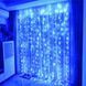 Гирлянда водопад 400LED (RD7151) 3x3м С заглушкой (10x40) Синий