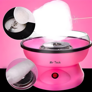 Аппарат для приготовления сахарной ваты Розовый Cotton Candy Maker