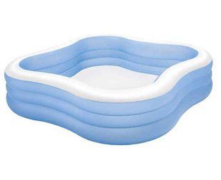 Надувной баcсейн для детей квадратный Intex 57495 Easy Set