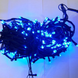Гирлянда RD-7061 100LED УЛИЦА Провод-Чёрный, Цвет ламп-Синий