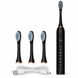 Электрическая звуковая зубная щётка Sonic Toothbrush X3 с 4 насадками и 6 режимами, Черный