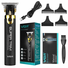 Профессиональная беспроводная машинка для стрижки волос VGR V-082