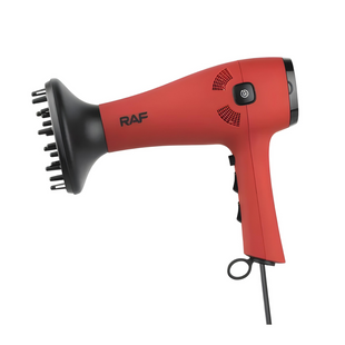Професійний фен RAF R.402, 2000W, з дифузором та концентратором