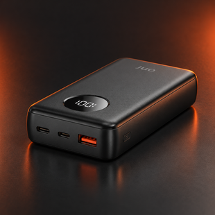 Повербанк JUO JLP220-W 20000 мА&middot;ч, PD 20 Вт, до 22,5 Вт, USB-C, LED-дисплей