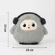 Интерактивная AI игрушка BOBO плюшевая с голосом LED глазами и Wi-Fi 22&times;25 см умный друг