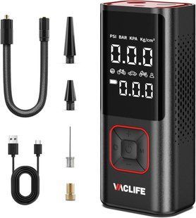 Компресор Портативний акумуляторний Car Air Pump ATJ-6988