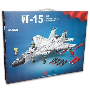 Конструктор истребитель J-15 из 1066 деталей