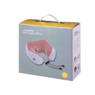 Массажер для шеи U-Shaped Massage Pillow. Вибромассажер для шеи.