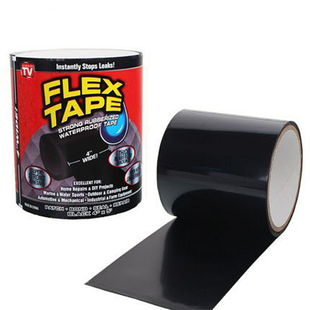 Лента Flex Tape 10х100см супер прочная, прорезиненная, водонепроницаемая