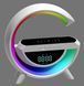 Лампа BT-3401 Smart Light Sound Machine 4 в 1 с Bluetooth колонкой, будильником и беспроводной зарядкой
