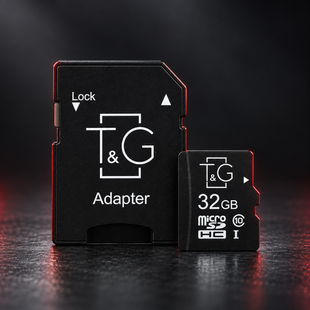 Карта памяти microSD T&G 32 ГБ Class 10 UHS-I с SD-адаптером