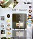 Аэро-фритюрница Gold Diamond TK-1012 3400Вт 7.5л Черная