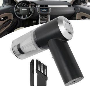 Автомобильный портативный беспроводной пылесос 2in1 Vacuum Cleaner