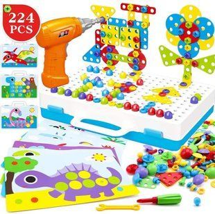 Конструктор Tu Le Hui "Puzzle Peg" чемодан 224 деталі TLH-29
