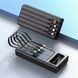Повербанк с солнечной батареей 20000 mAh PowerMe Solar4Plug Black/White