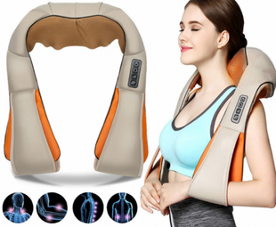 Массажер роликовый для всего тела Shiatsu Massager of Neck Kneading