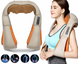 Роликовий масажер для всього тіла з підігрівом Shiatsu Massager of Neck Kneading