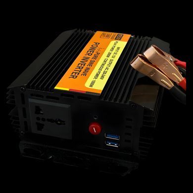 Інвертор чиста синусоїда 1000W-2000W перетворювач DC/AC MEXX BLACK SMART