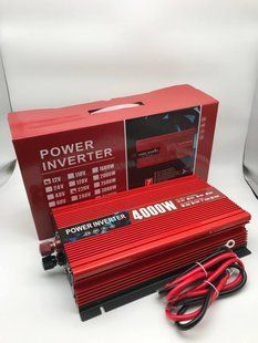 Автомобильный преобразователь напряжения инвертор POWER INVERTER с 12V на 220 AC/DC AR 5000W 5000 Ватт