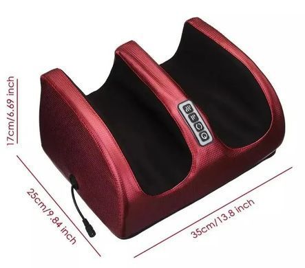Массажер для ног Renkai Foot Massager с подогревом роликовый 3 режима 24 Вт