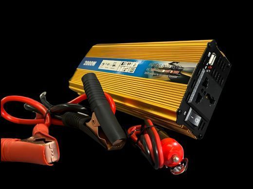 Инвертор 2000W-3000W преобразователь DC/AC Инвектор для света GOLD