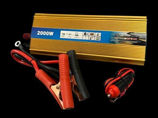 Инвертор 2000W-3000W преобразователь DC/AC Инвектор для света GOLD