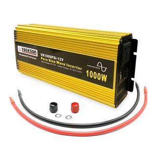 Преобразователь напряжения VACKSON VK1000PSI-12V чистая синусоида,&nbsp;12-220 В, 1000 Вт