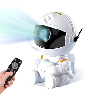 Проектор звездного неба ночник лазерный с пультом Astro Star Mini - White Космонавт