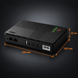 Источник бесперебойного питания Mini DC UPS DC-050P 16800 мА&middot;ч, 36 Вт, 5/9/12 В, USB и PoE, Черный
