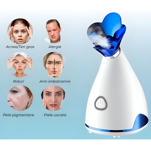 Паровая сауна для лица с инголятором Facial iconic steamer phyopus