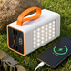 Повербанк 100000 мАч JS-658 Smart с фонарём 5 портов быстрая зарядка LED индикатор чёрный