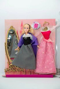 Кукла принцесса Disney с зеркалом одеждой и аксессуарами || Оригинал Спящая Красавица