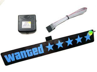 Эквалайзер на стекло авто LED панель Wanted ★★★★★